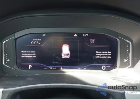 2019 Volkswagen Atlas 3.6L V6 Sel Premium z USA, uszkodzony, nr VIN 1V2NR2CA7KC603314